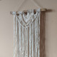 Макраме панно Boho ivory long