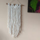 Макраме панно Boho ivory long
